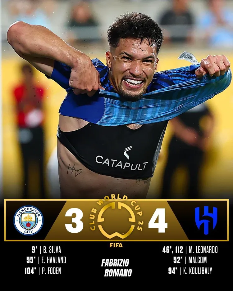 Szok! Al-Hilal pokonało Manchester CIty!