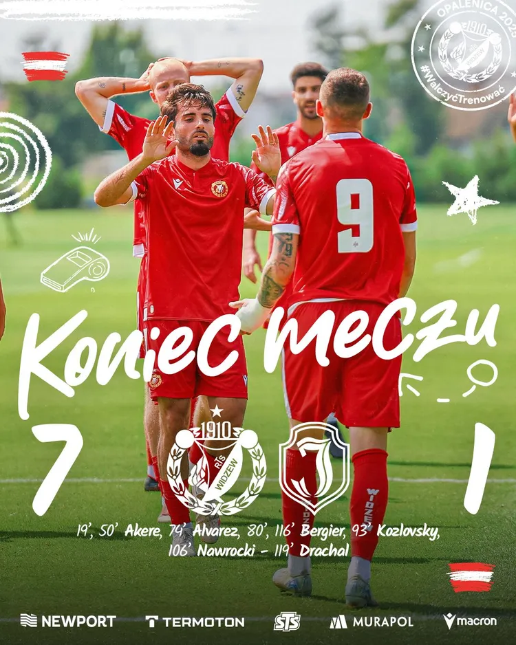 Widzew pręży muskuły przed ligą!