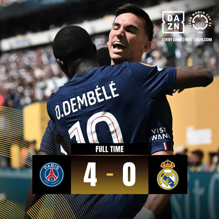 PSG rozgromiło Real Madryt!