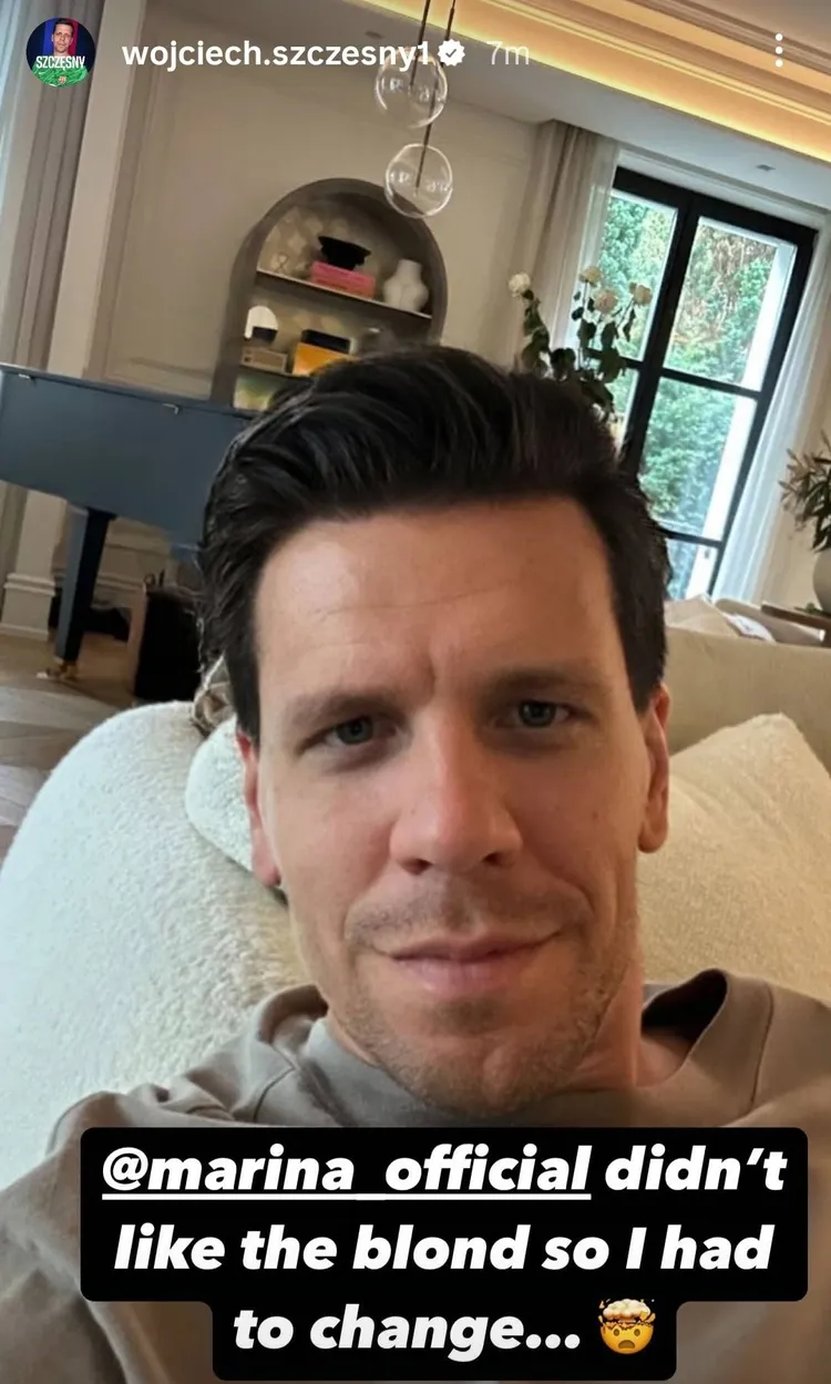 Szczęsny szybko wrócił do starej fryzury