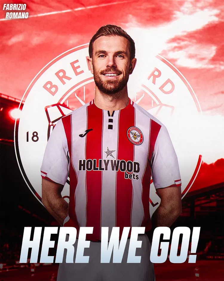 Jordan Henderson w Brentford!