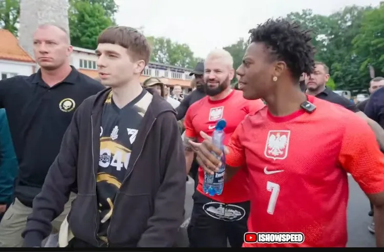 Ishowspeed spotkał się ze sławnym polskim raperem!