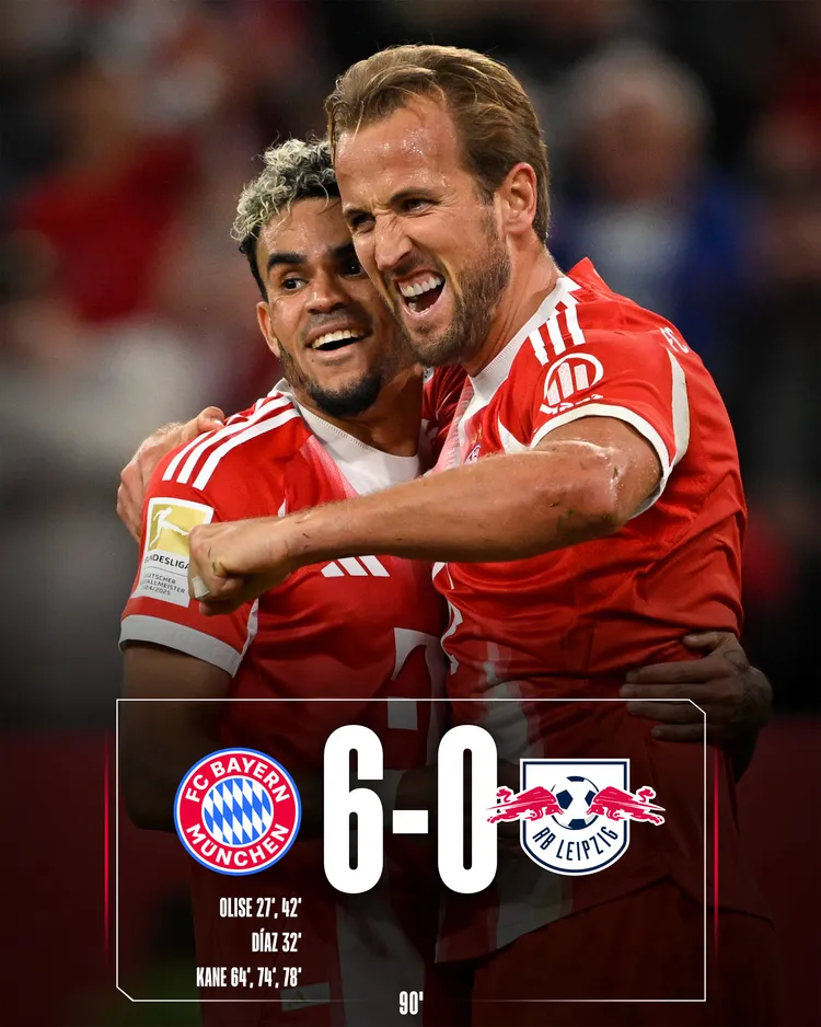 Bayern rozpoczyna sezon w znakomitym stylu!