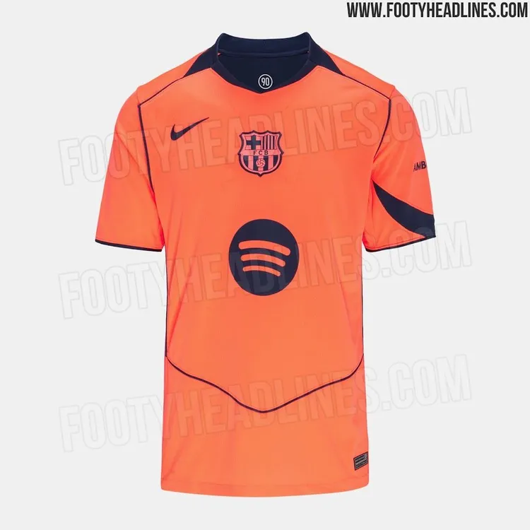 Oficjalne zdjęcie trzeciego kompletu strojów FC Barcelony!