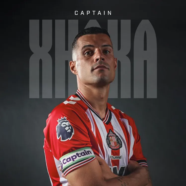 Granit Xhaka wybrany kapitanem Sunderlandu!