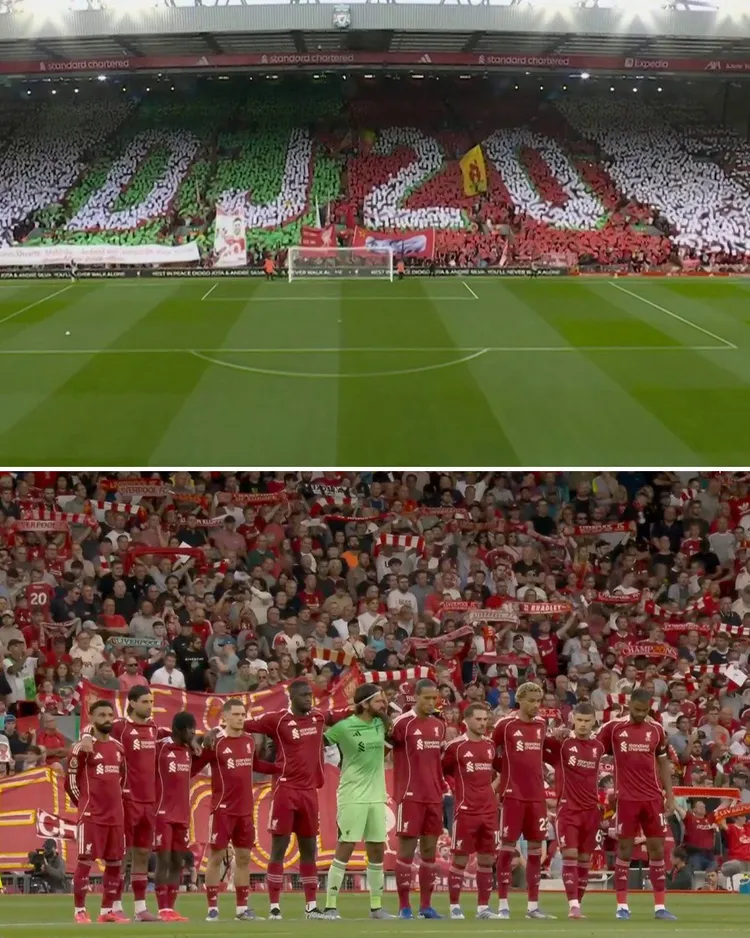 Hołd Liverpoolu dla Diogo Joty przed pierwszym meczem w lidze!