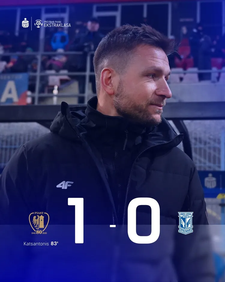 Piast Gliwice POKONUJE Lecha Poznań!