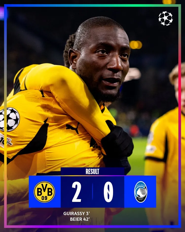 Borussia Dortmund bliżej awansu do 1/8 finału!