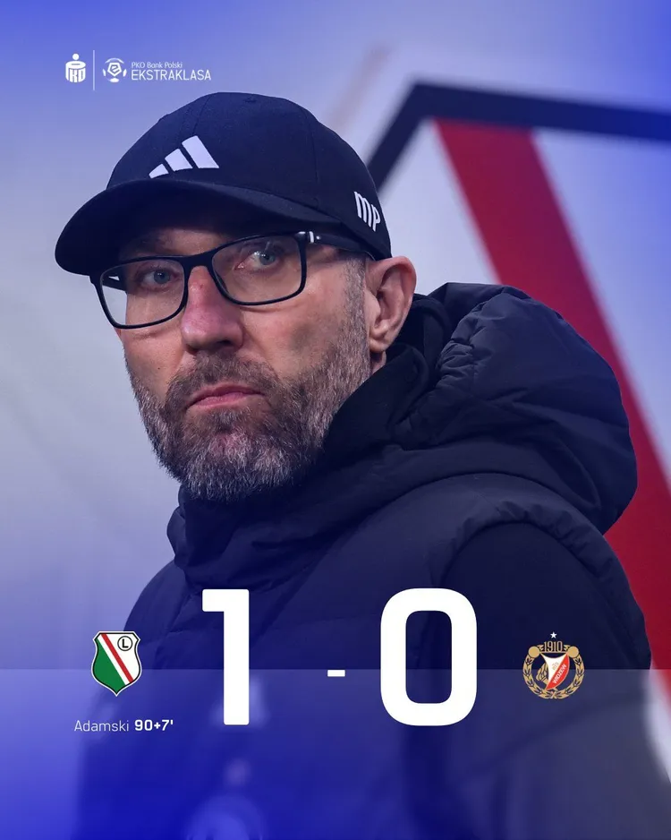 KONIEC - Legia wygrywa rzutem na taśmę z Widzewem!