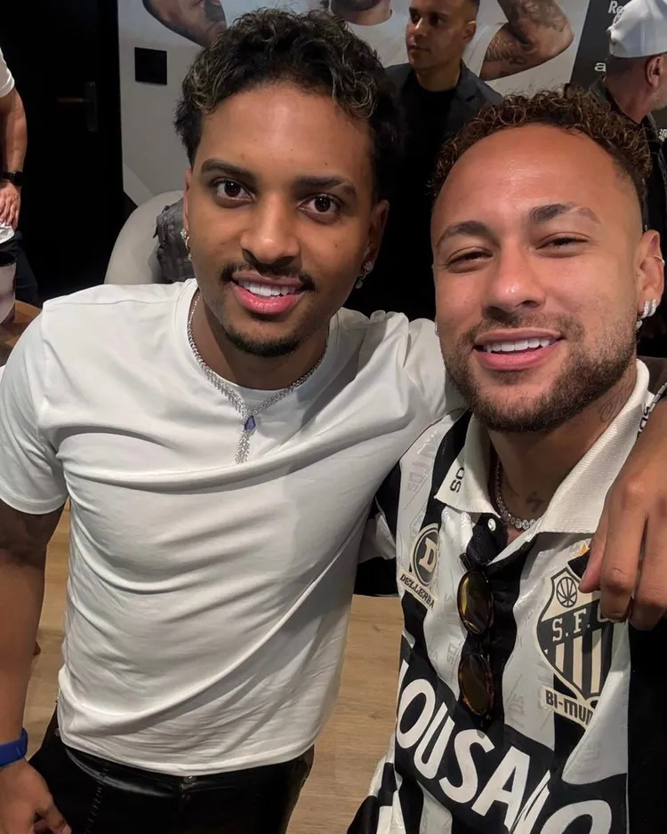 Rodrygo odwiedził Neymara w Brazylii!