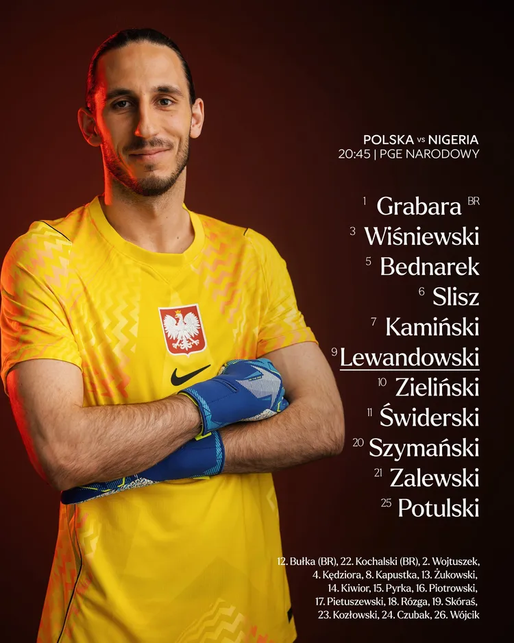 W takim składzie zagramy z Nigerią! ⚔️