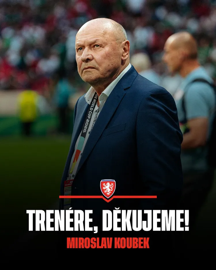 Reprezentacja Czech zwolniła trenera!