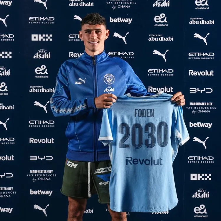 Phil Foden przedłuża umowę z Manchesterem City!
