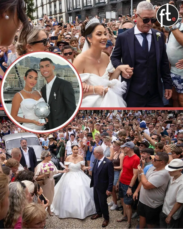 Tysiące ludzi myślało, że to ślub RONALDO XD