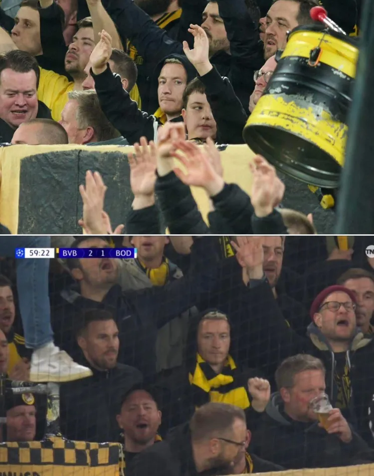 Kiedyś na boisku, teraz wśród kibiców - niespodziewane odwiedziny na meczu BVB!
