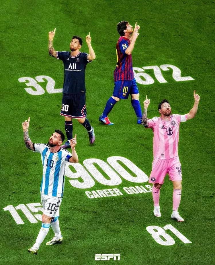 MESSI STRZELIŁ 900. GOLI W KARIERZE! ✅
