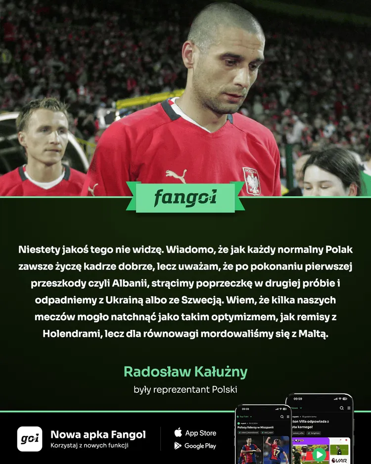 Były reprezentant Polski nie wierzy w awans na Mundial ❌