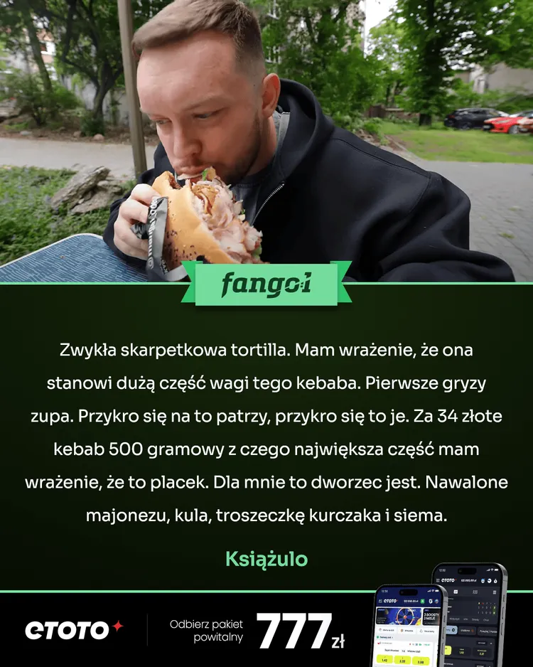 Książulo OCENIŁ kebaba Lukasa Podolskiego!
