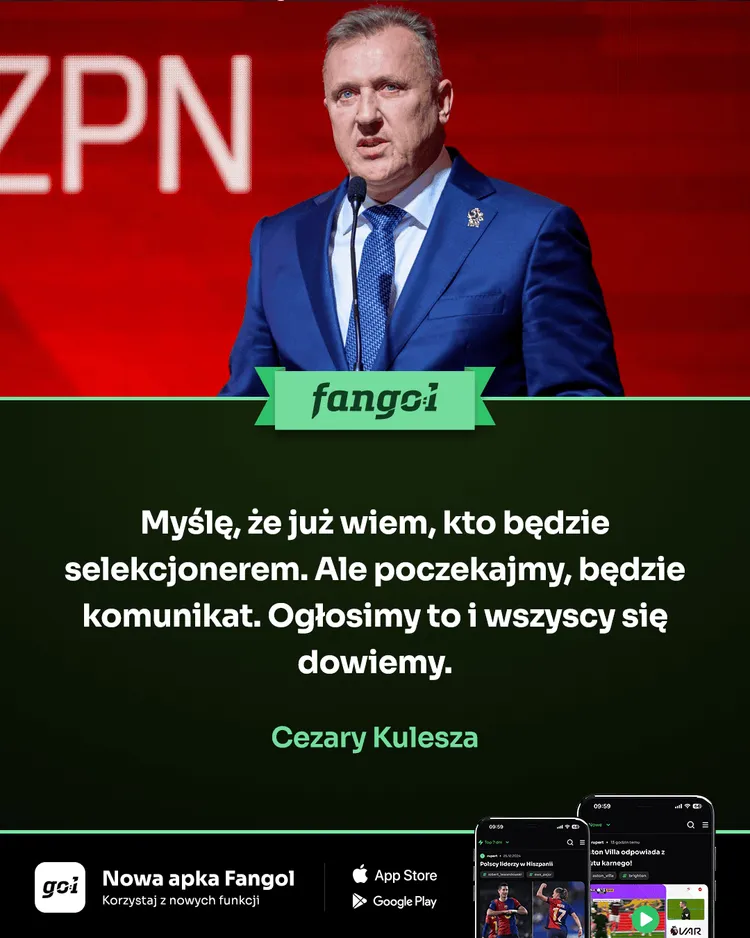 Cezary Kulesza wybrał nowego selekcjonera reprezentacji Polski!