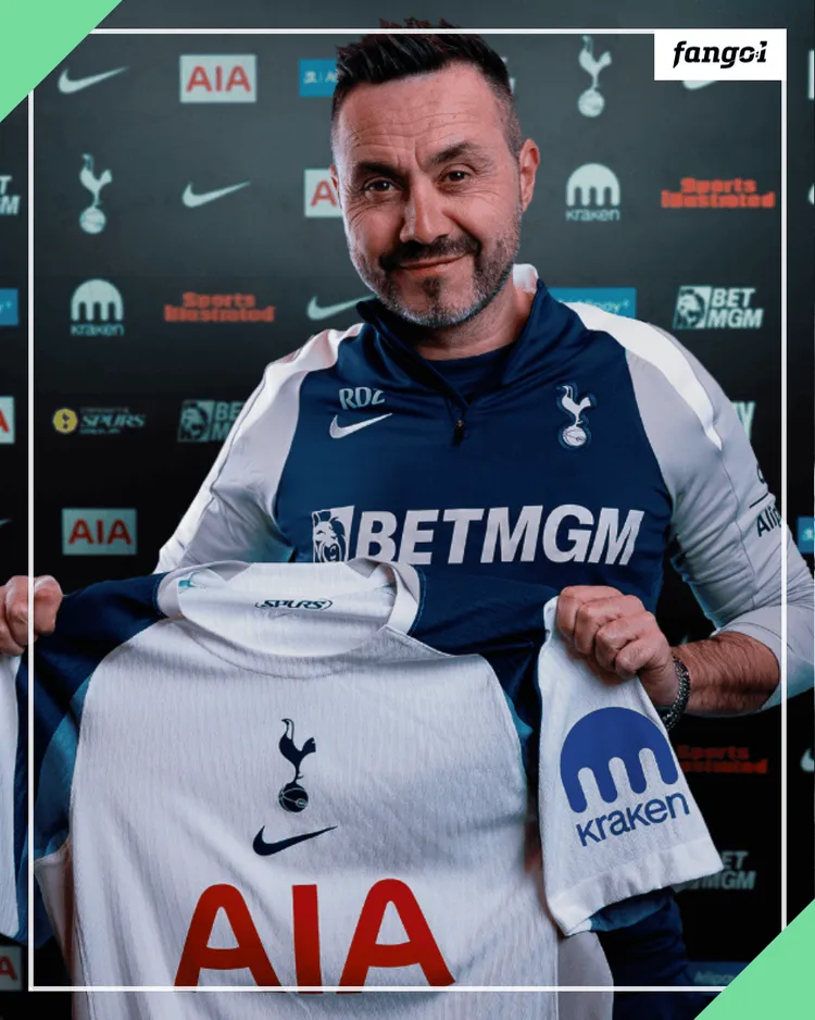 Roberto DE ZERBI melduje się już w Tottenhamie!
