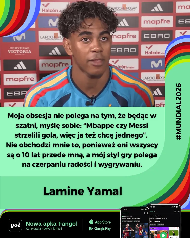 Lamine YAMAL o przyrównywaniu się do Mbappe i Messiego!
