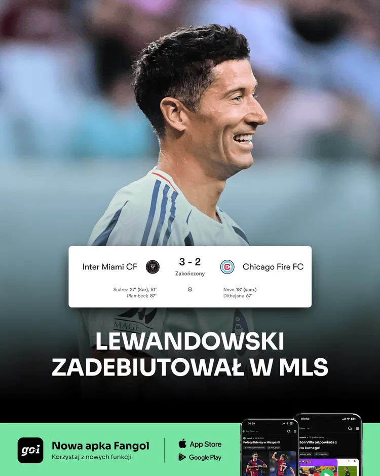Lewandowski nie błysnął w debiucie