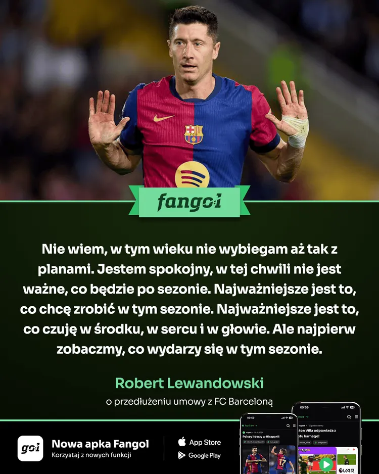 Lewandowski wypowiedział się na temat swojej przyszłości w Barcelonie!