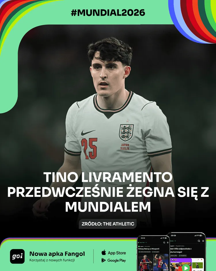 Tino Livramento wypada z mundialu.