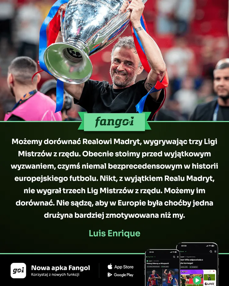 Luis Enrique chce DORÓWNAĆ Realowi Madryt 🚨