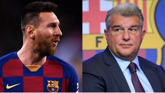 Laporta chce odbudować relacje z Messim