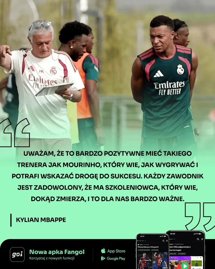MBAPPE po raz pierwszy zabrał głos na temat pracy z Mourinho!