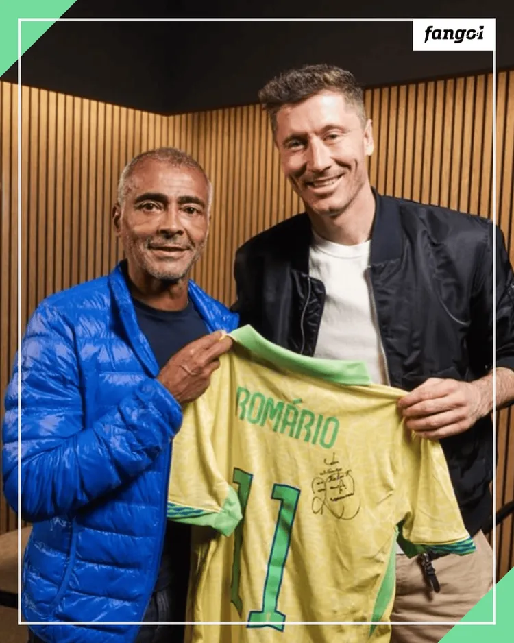 Lewy spotkał się z legendą brazylijskiego futbolu! 
