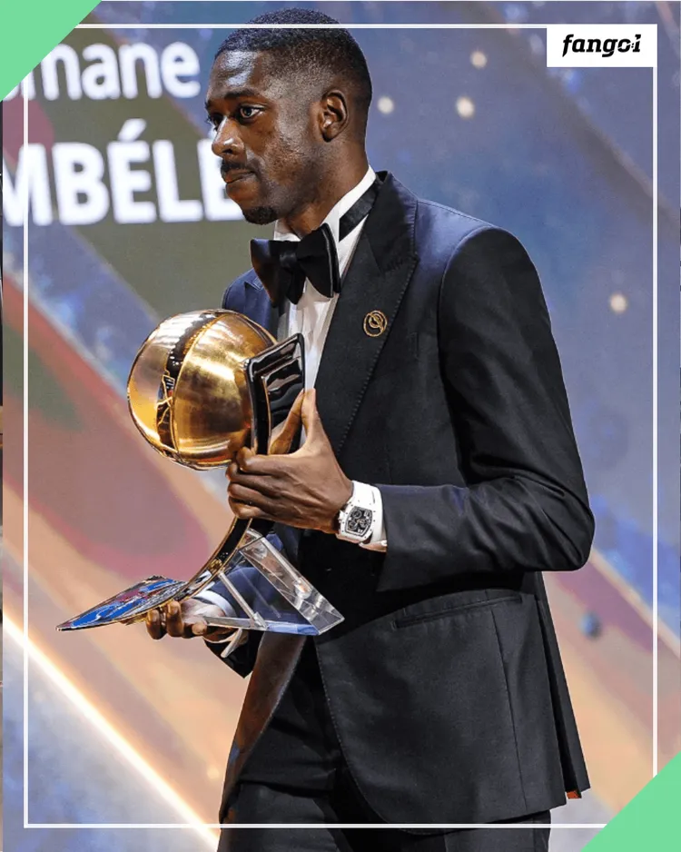 DEMBELE najlepszym piłkarzem roku według Globe Soccer!