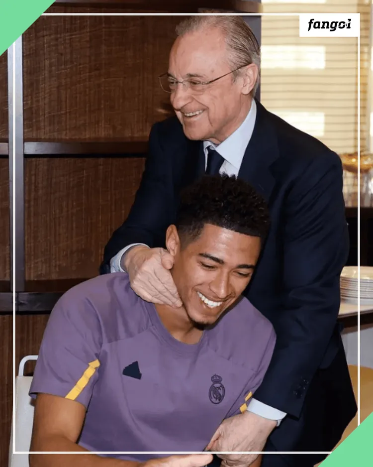 Florentino PEREZ nie krył emocji po Benfice - wskazał na Bellinghama!