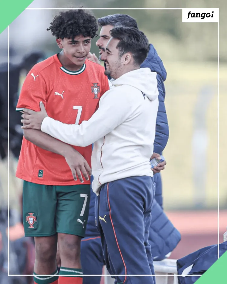 Cristiano Ronaldo Junior zadebiutował w reprezentacji U16❗️