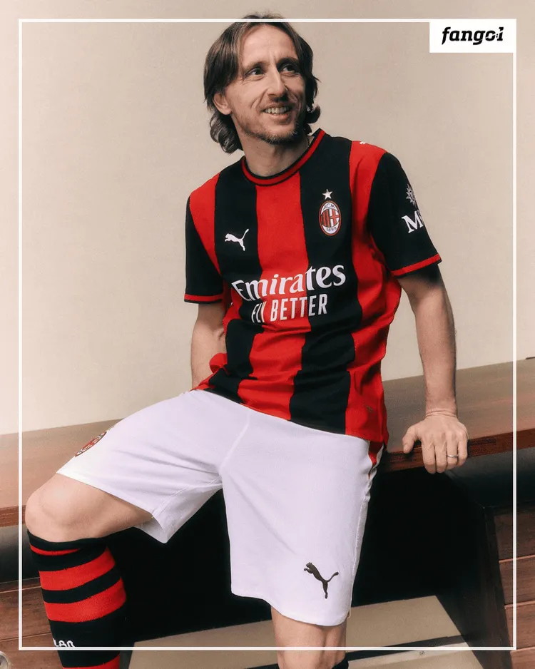 Luka Modrić i Milan prezentują NOWE domowe koszulki!