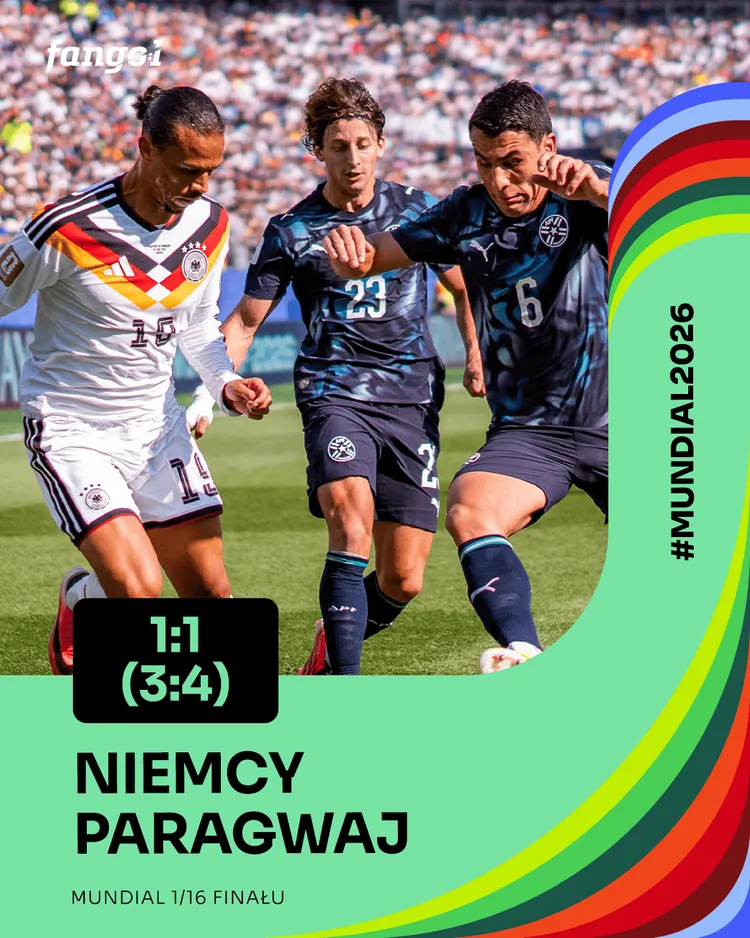 SZOK! NIEMCY JADĄ DO DOMU, PARAGWAJ GRA DALEJ
