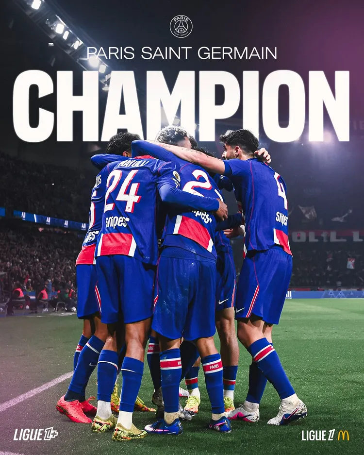 PSG wygrywa z Lens i świętuje mistrzostwo Francji! 🇫🇷