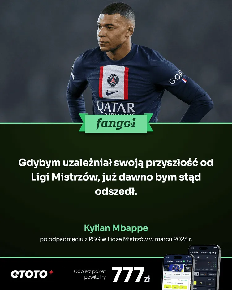 Te słowa Mbappe nie zestarzały się najlepiej xD