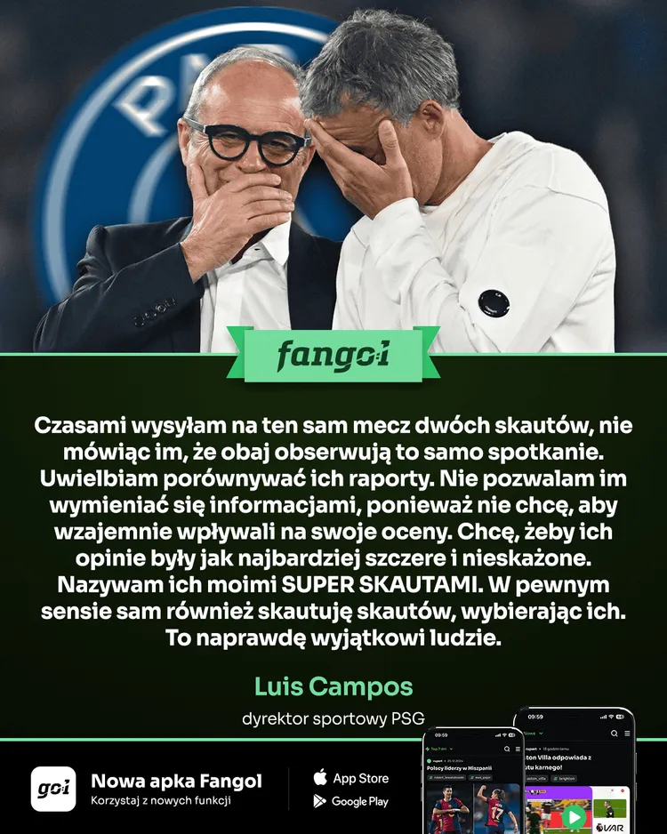 Dyrektor sportowy PSG obrał NIETYPOWĄ strategię skautingu 😆