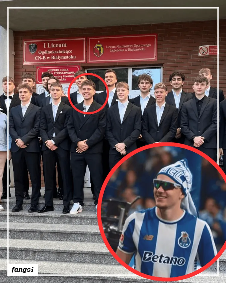 Dopiero co świętował mistrzostwo w Portugalii, dzisiaj pisze maturę!