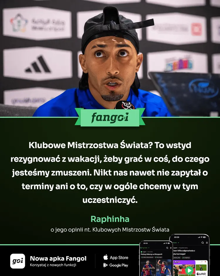 Raphinha mocno o Klubowych Mistrzostwach Świata!