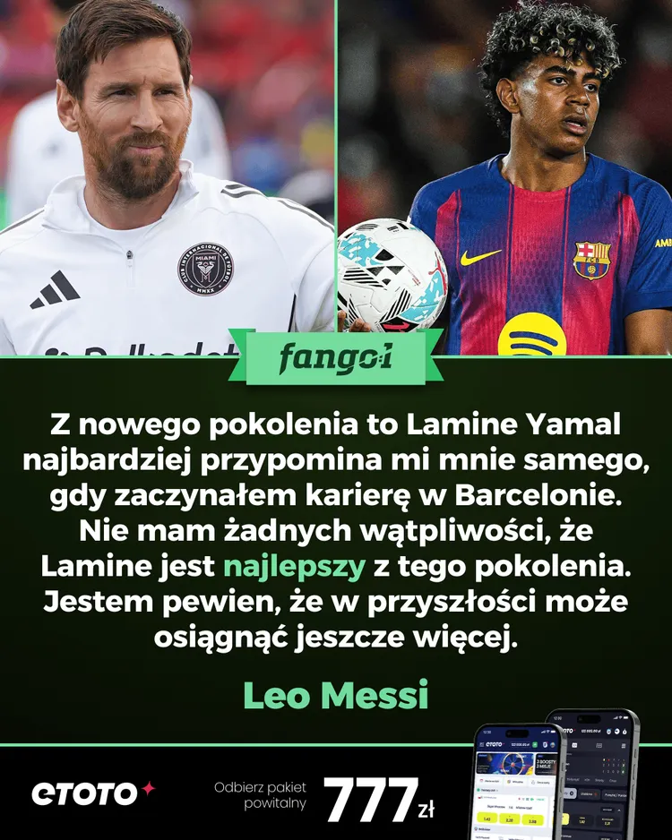 Leo MESSI wskazał piłkarza, który NAJBARDZIEJ go przypomina!