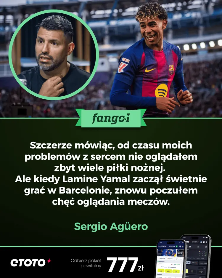 Lamine Yamal przywrócił Agüero chęć oglądania meczów!