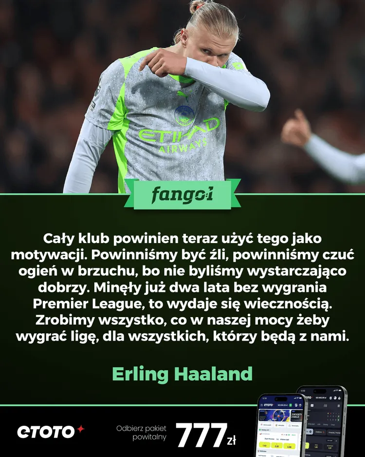 Erling HAALAND odnosi się do porażki City i planu na kolejny sezon!