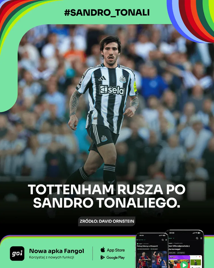 Tottenham chce gwiazdę Newcastle.