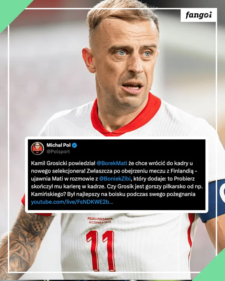 Kamil Grosicki WRÓCI do reprezentacji Polski?