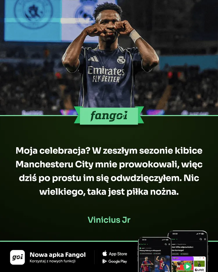 Vinicius opowiedział o swojej celebracji! "Taka jest piłka nożna" 🤷‍♂️