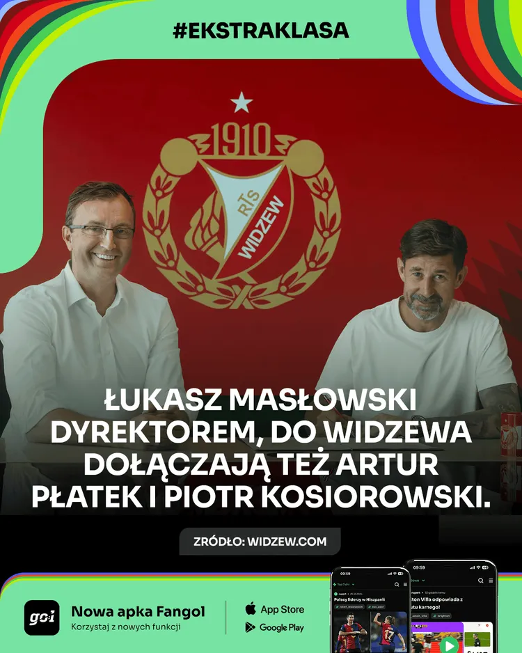 Widzew Łódź ogłosił duże zmiany w pionie sportowym.