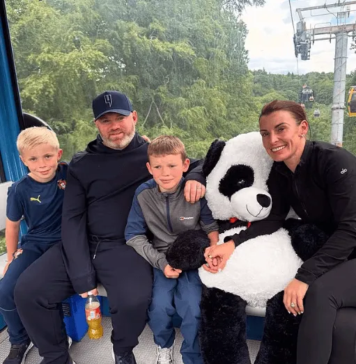 Rooney w parku rozrywki XD